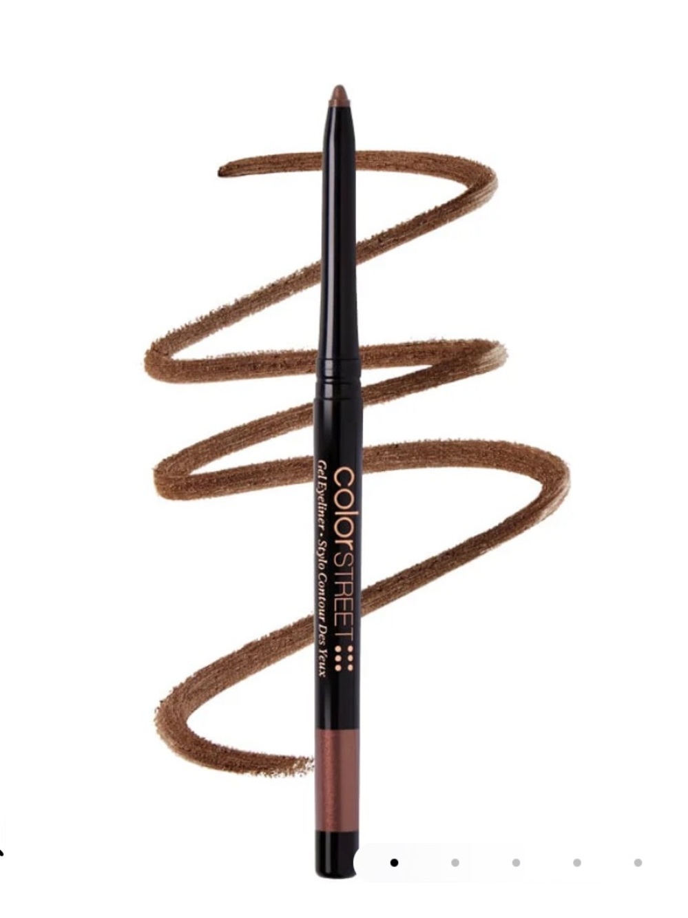 Color Street Gel Eyeliner — Rustic Brown - NIB